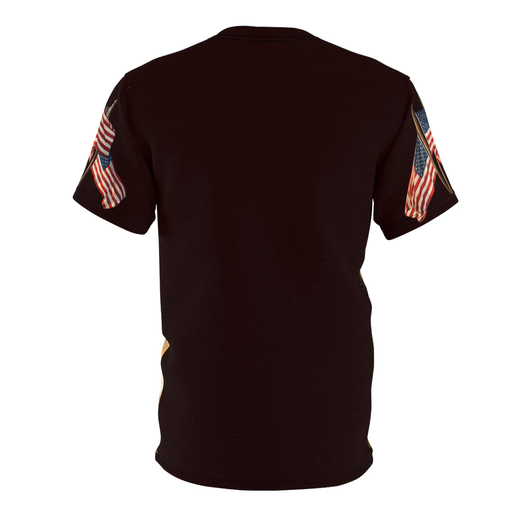 God Bless America 2026 Tee | Patriotic All-Over Print Shirt