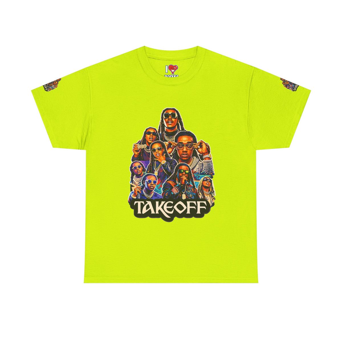Takeoff Collage Tee | Hip Hop Artist Graphic T-Shirt