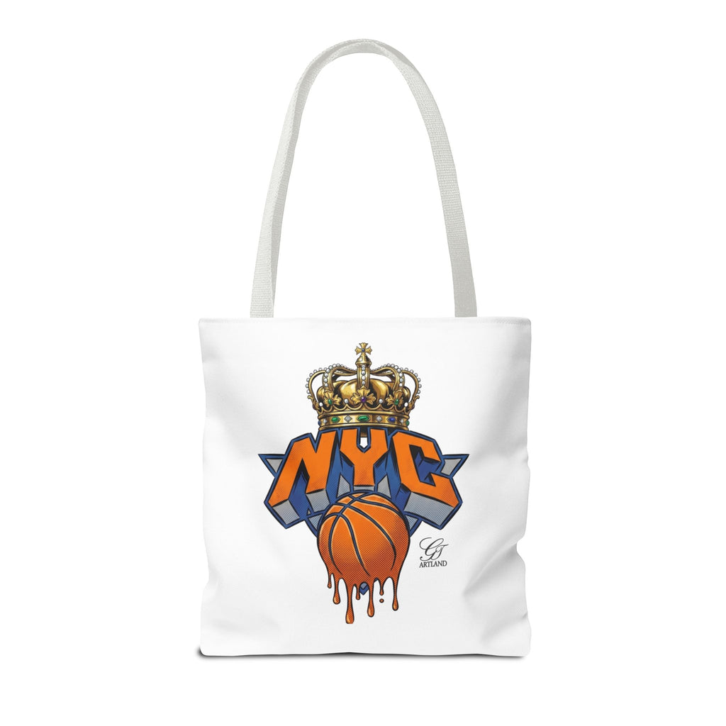 NYC Crown Basketball tote bag | Streetwear City Sports design