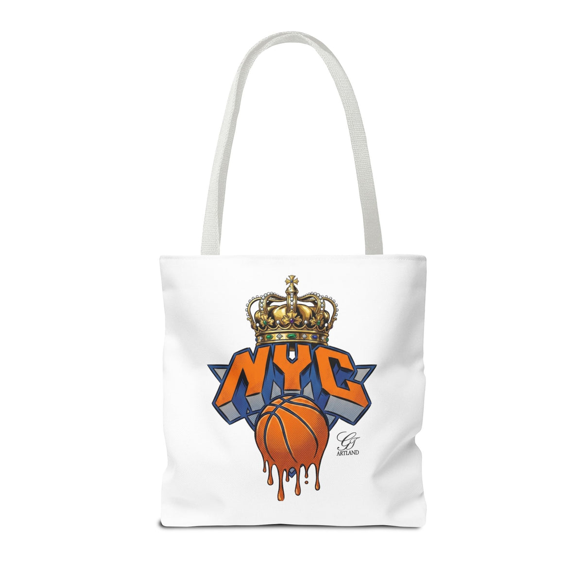NYC Crown Basketball tote bag | Streetwear City Sports design