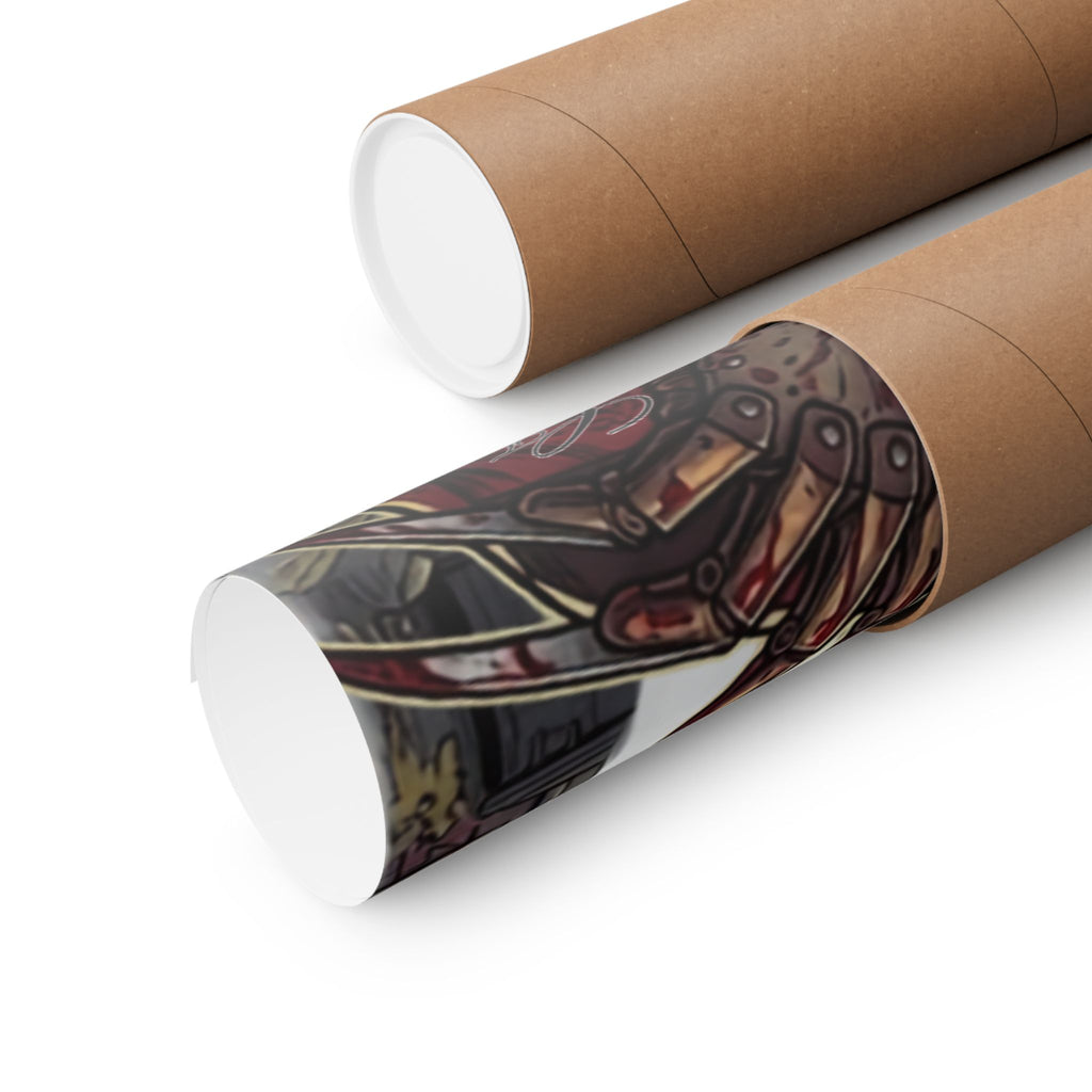 Elm Street Gangsta Horror Matte Vertical Posters by GT Artland