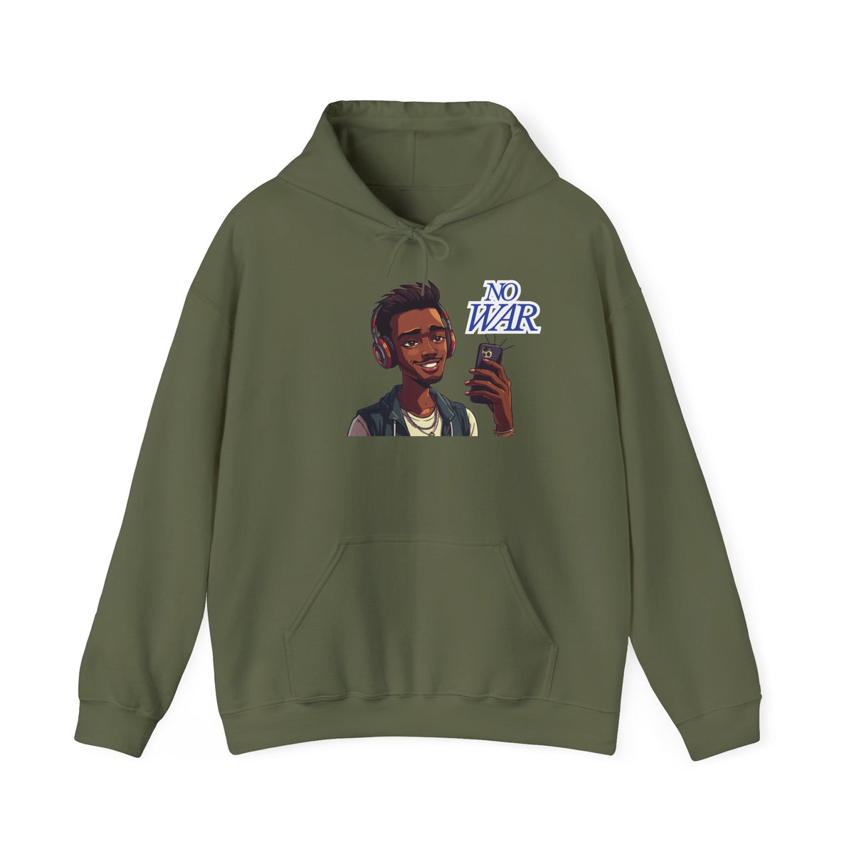 No War Unisex Heavy Blend Hoodie -Sweatshirt