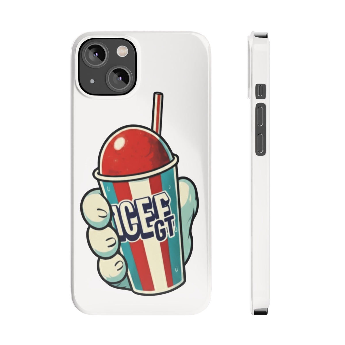ICEE Slush Cup Slim Phone Case | Red White Blue Slushie