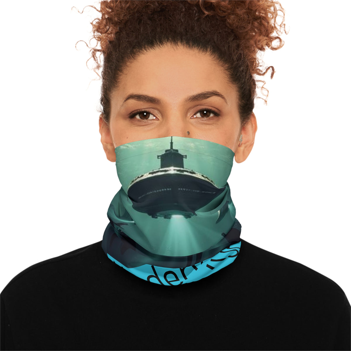 Underwater Alien Neck Gaiter - Face Covering