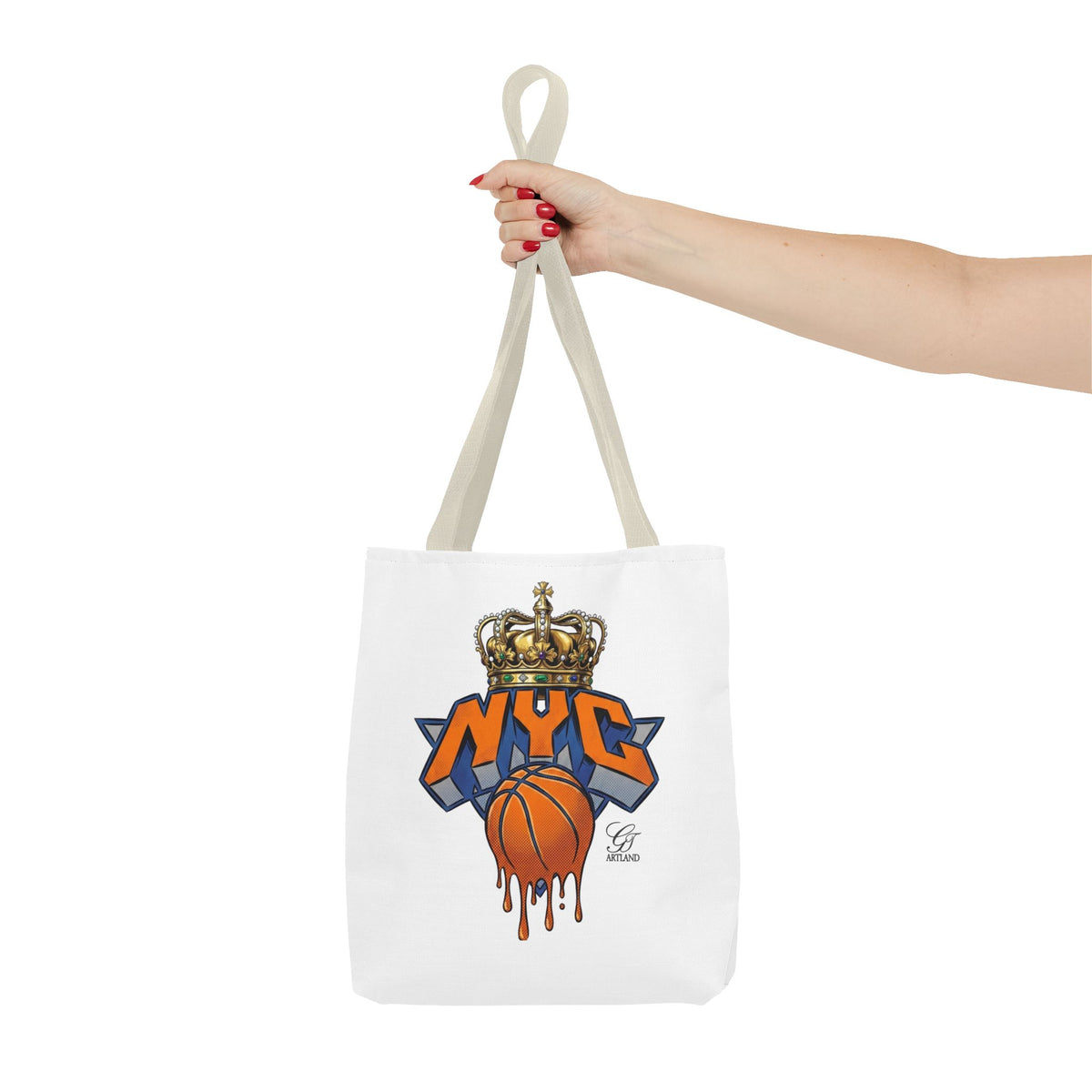 NYC Crown Basketball tote bag | Streetwear City Sports design