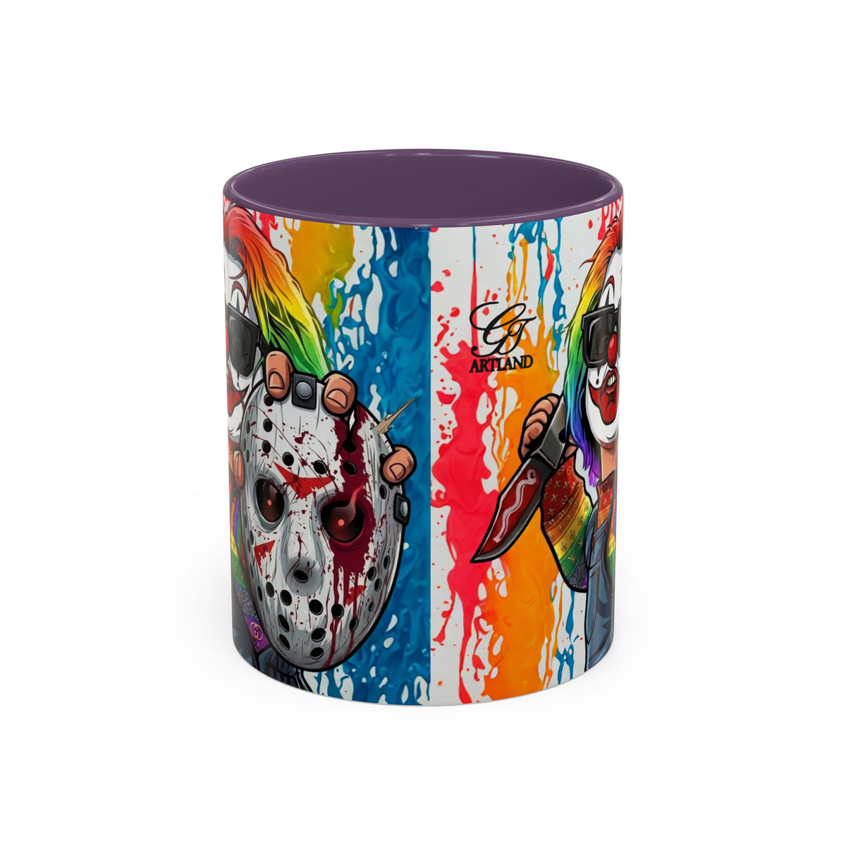 Rainbow Slasher Color Drip Designer GT Soldier Edition | Accent Coffee Mug 11oz 15oz