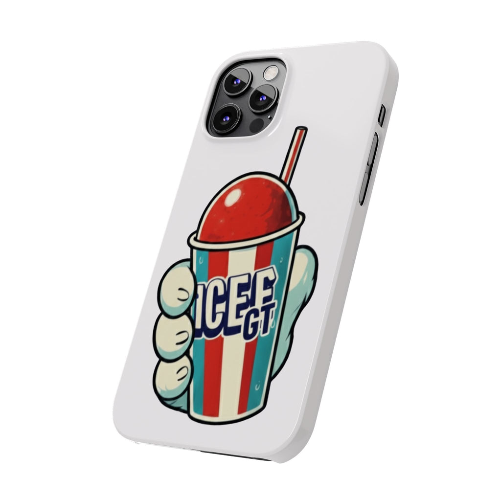 ICEE Slush Cup Slim Phone Case | Red White Blue Slushie