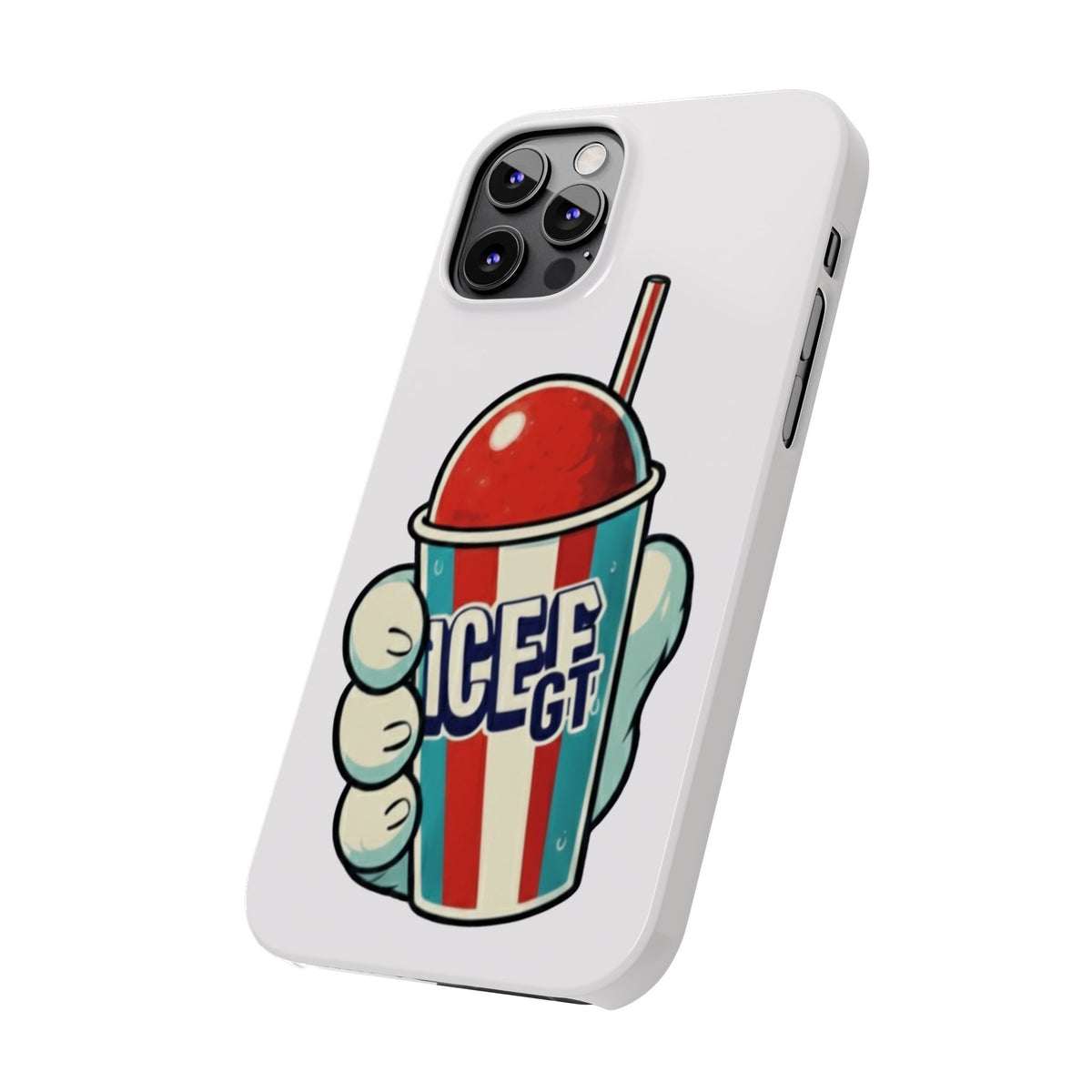 ICEE Slush Cup Slim Phone Case | Red White Blue Slushie