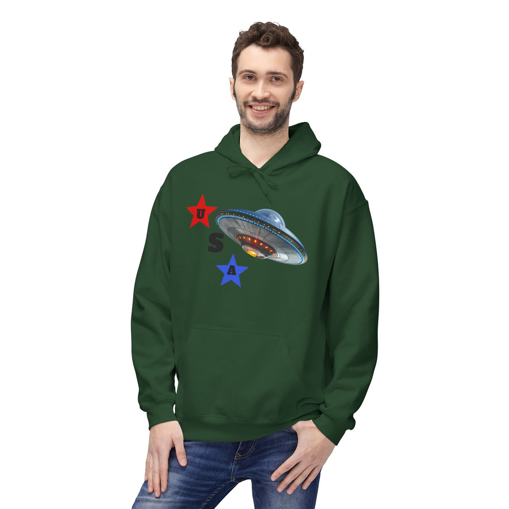 UFO Unisex Spaceship Hoodie