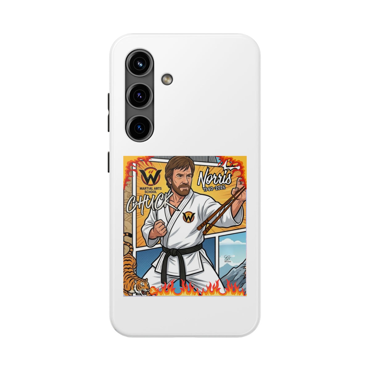 Chuck Norris Karate Tough Phone Case