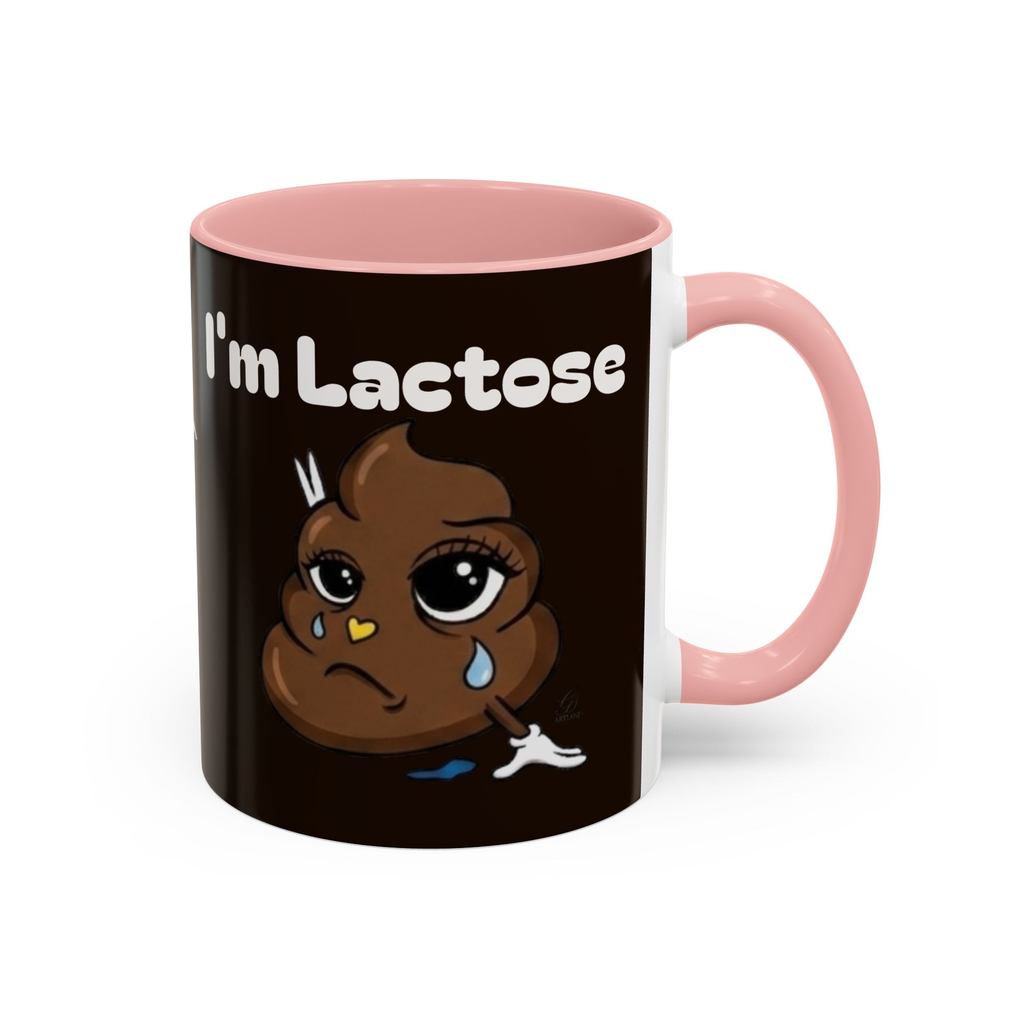 Coffee Mug — “I’m Lactose” Funny Poop Emoji Coffee Mug (11/15 oz) by GT Artland