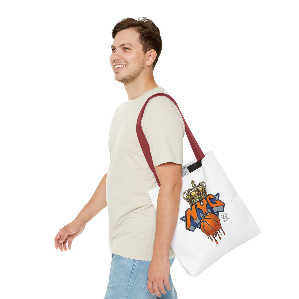 NYC Crown Basketball tote bag | Streetwear City Sports design