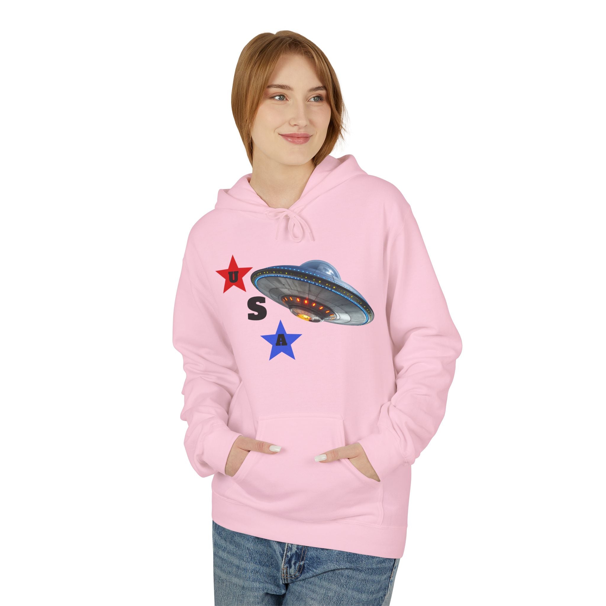 UFO Unisex Spaceship Hoodie