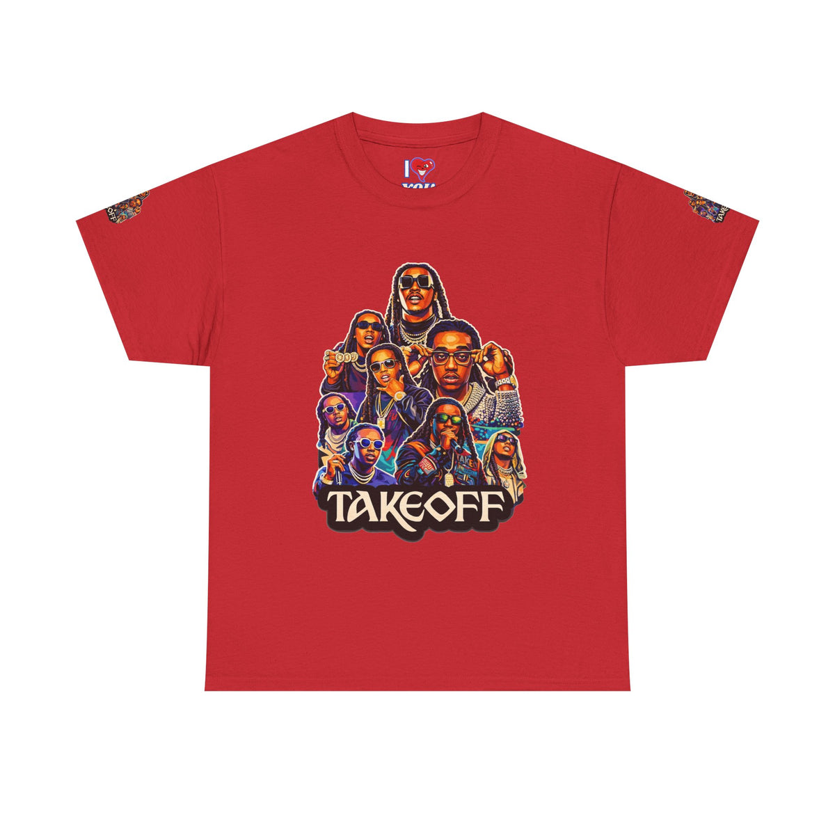 Takeoff Collage Tee | Hip Hop Artist Graphic T-Shirt