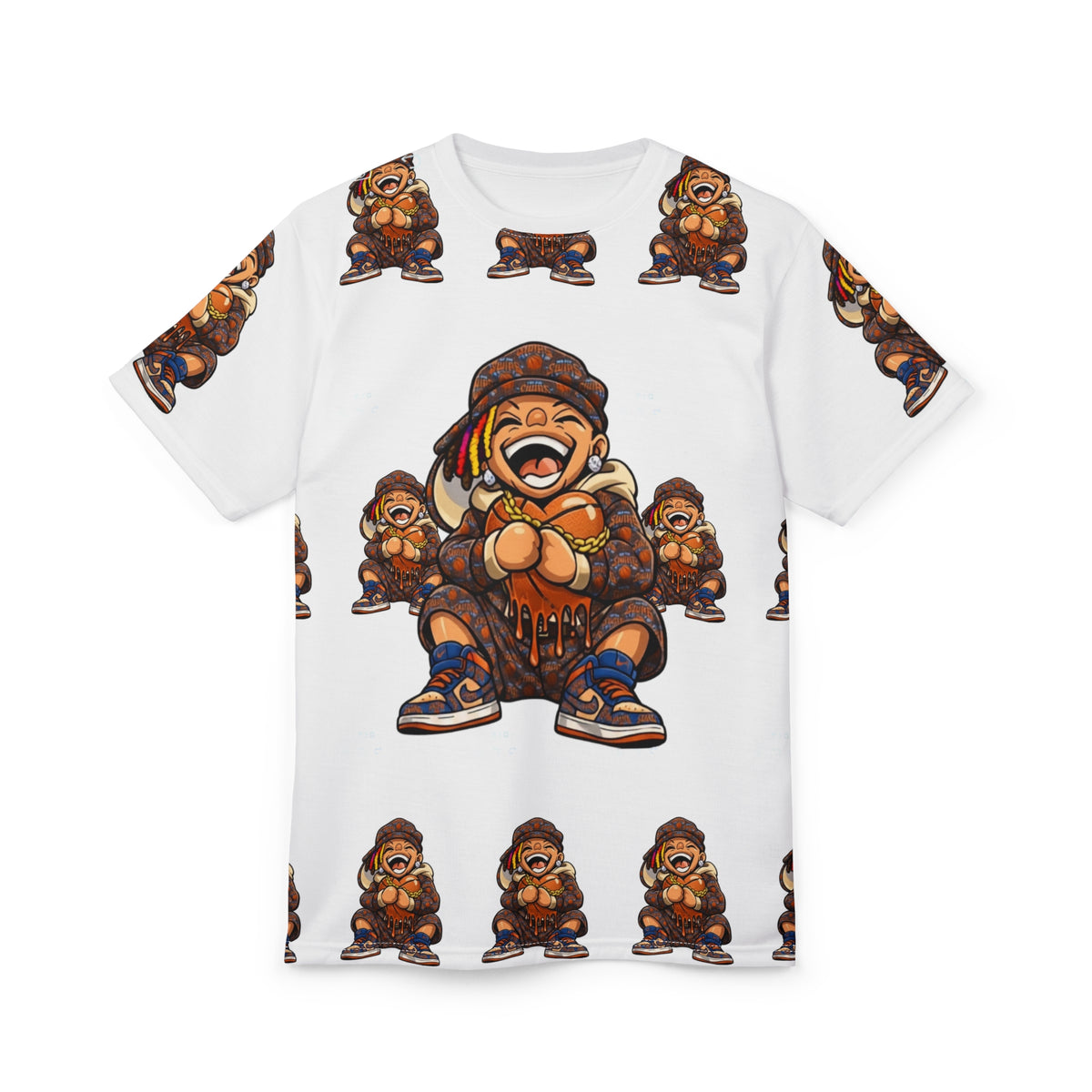 Laughing Basketball Kid Tee by GT Artland