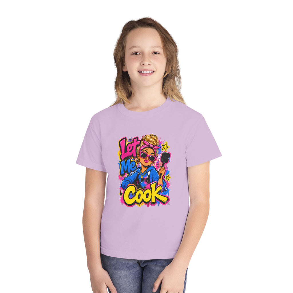 Let Me Cook Chef Girl Youth T-Shirt