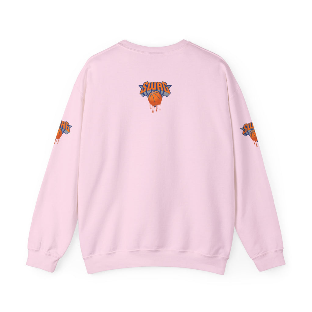 Swag Dripping Basketball Sweatshirt | Streetwear Hoop Graphic by GT Artland