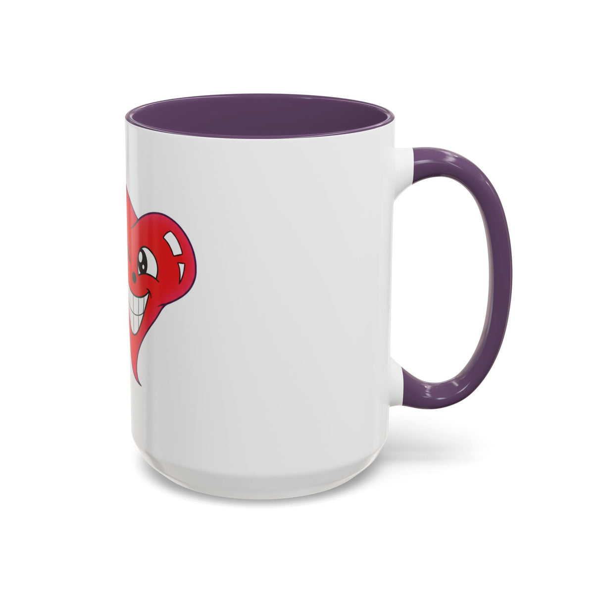 Winking Heart Graphic Mug | Accent Coffee Mug 11oz 15oz