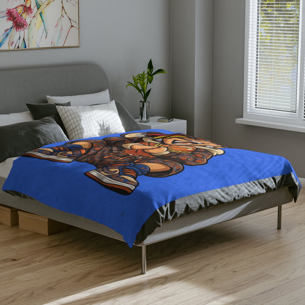 Urban NY Urban Anime Velveteen Blanket |  Design by GT Artland
