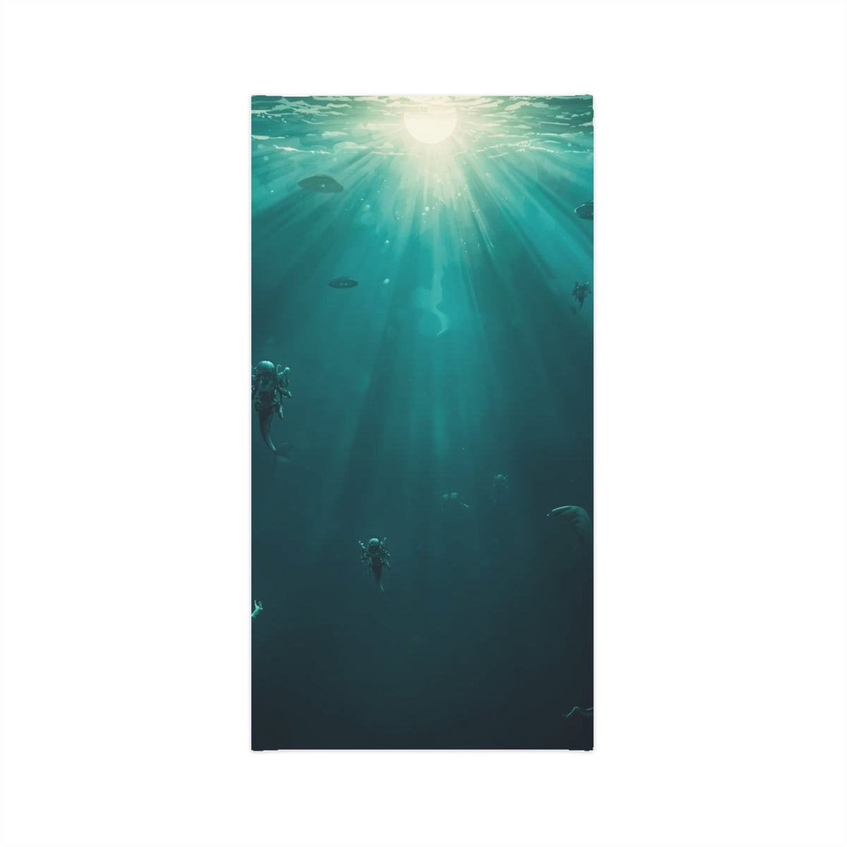 Underwater Alien World  Neck Gaiter |  Sci-Fi  Face Covering