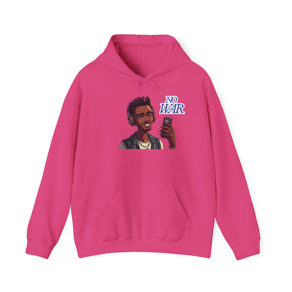 No War Unisex Heavy Blend Hoodie -Sweatshirt