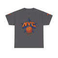 NYC Dripping Basketball Star Tee | Sports City Graphic Shirt by GT Artland
