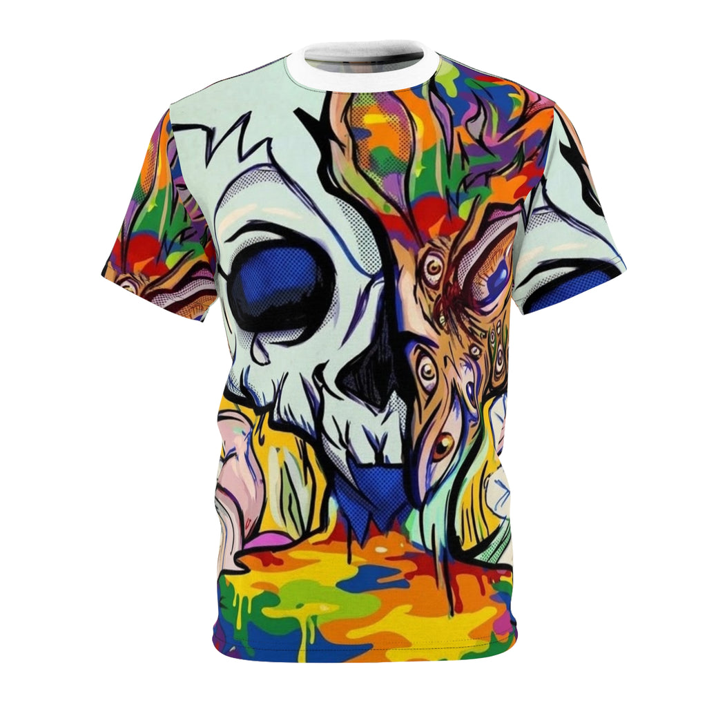 Psychedelic Skull T-Shirt by GT Artland