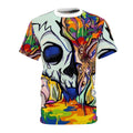 Psychedelic Skull T-Shirt by GT Artland