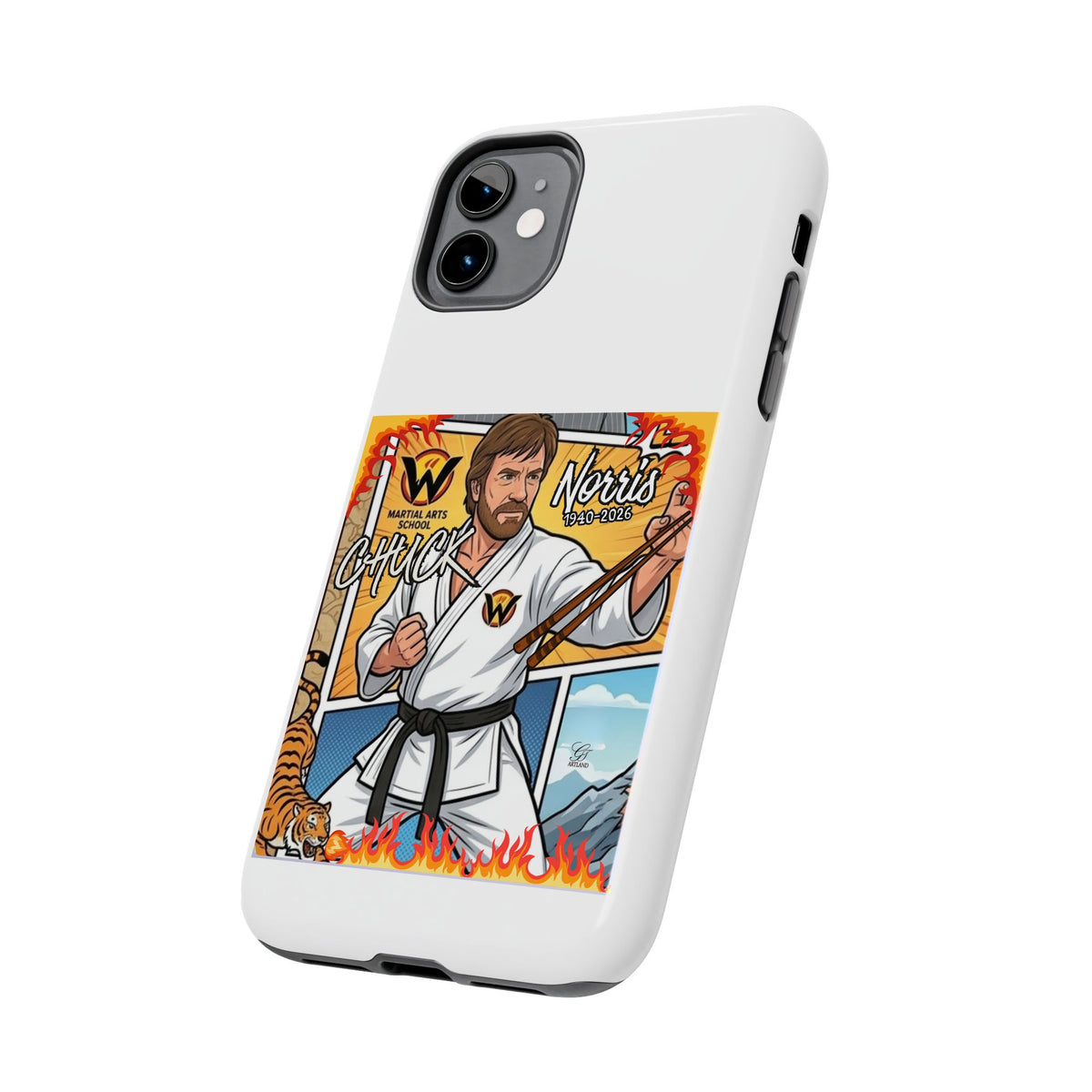 Chuck Norris Karate Tough Phone Case