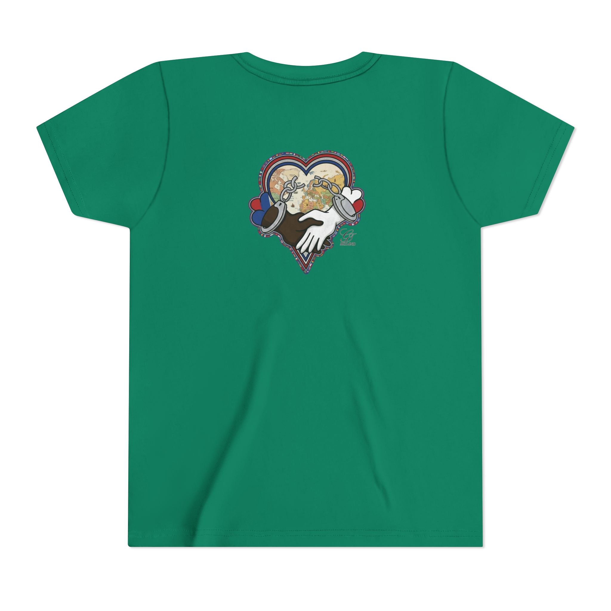 Heart Hands Graphic Tee | Youth Short Sleeve Tee by GT Artland
