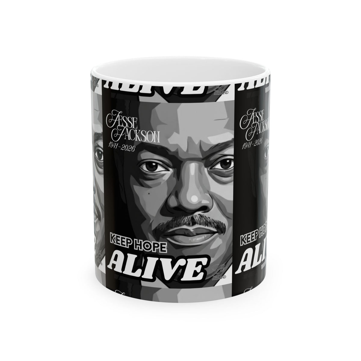 Keep Hope Alive 11oz 150z Mug | Ceramic Coffee Cup (11oz, 15oz)