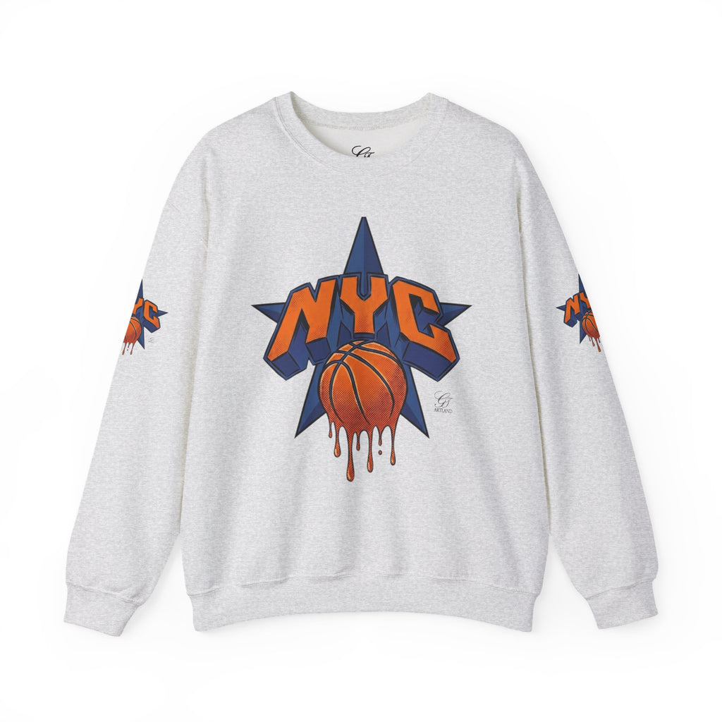 Copy of NYC Basketball Drip Crewneck Sweatshirt