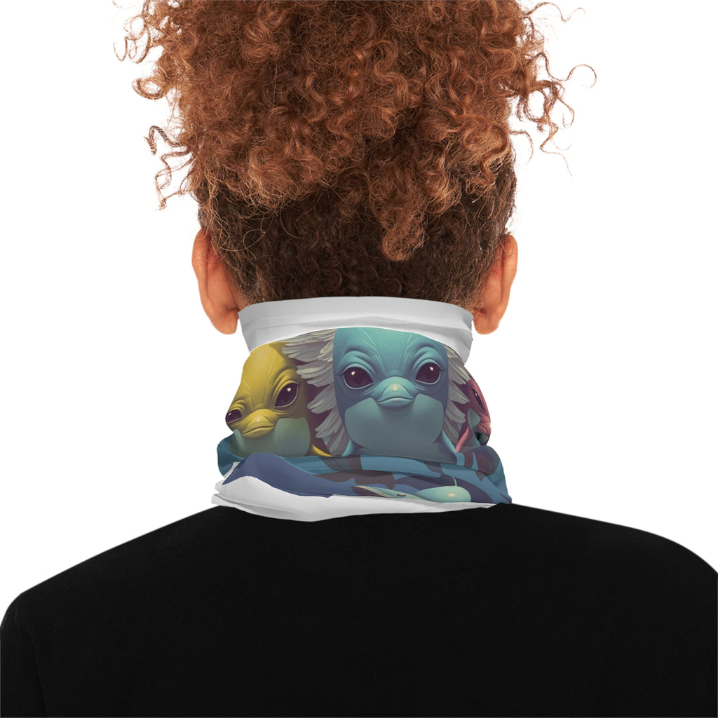 Pastel Dolphin Scenic Neck Gaiter |  Face Mask