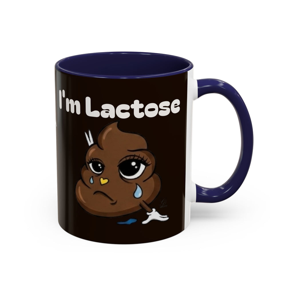 Coffee Mug — “I’m Lactose” Funny Poop Emoji Coffee Mug (11/15 oz) by GT Artland