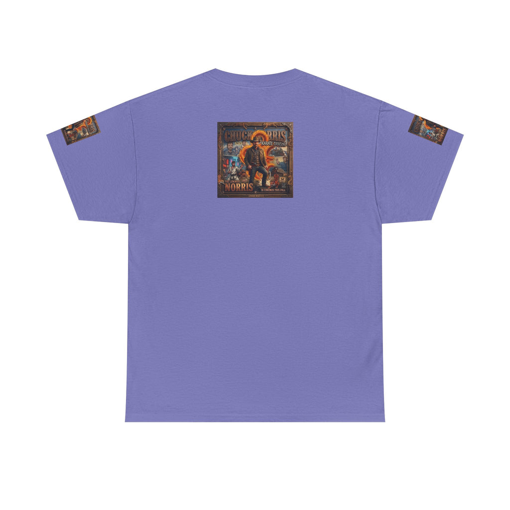 Retro Action Movie Poster T-Shirt | Vintage Fighter Hero Tee