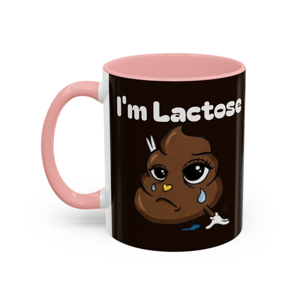 Coffee Mug — “I’m Lactose” Funny Poop Emoji Coffee Mug (11/15 oz) by GT Artland