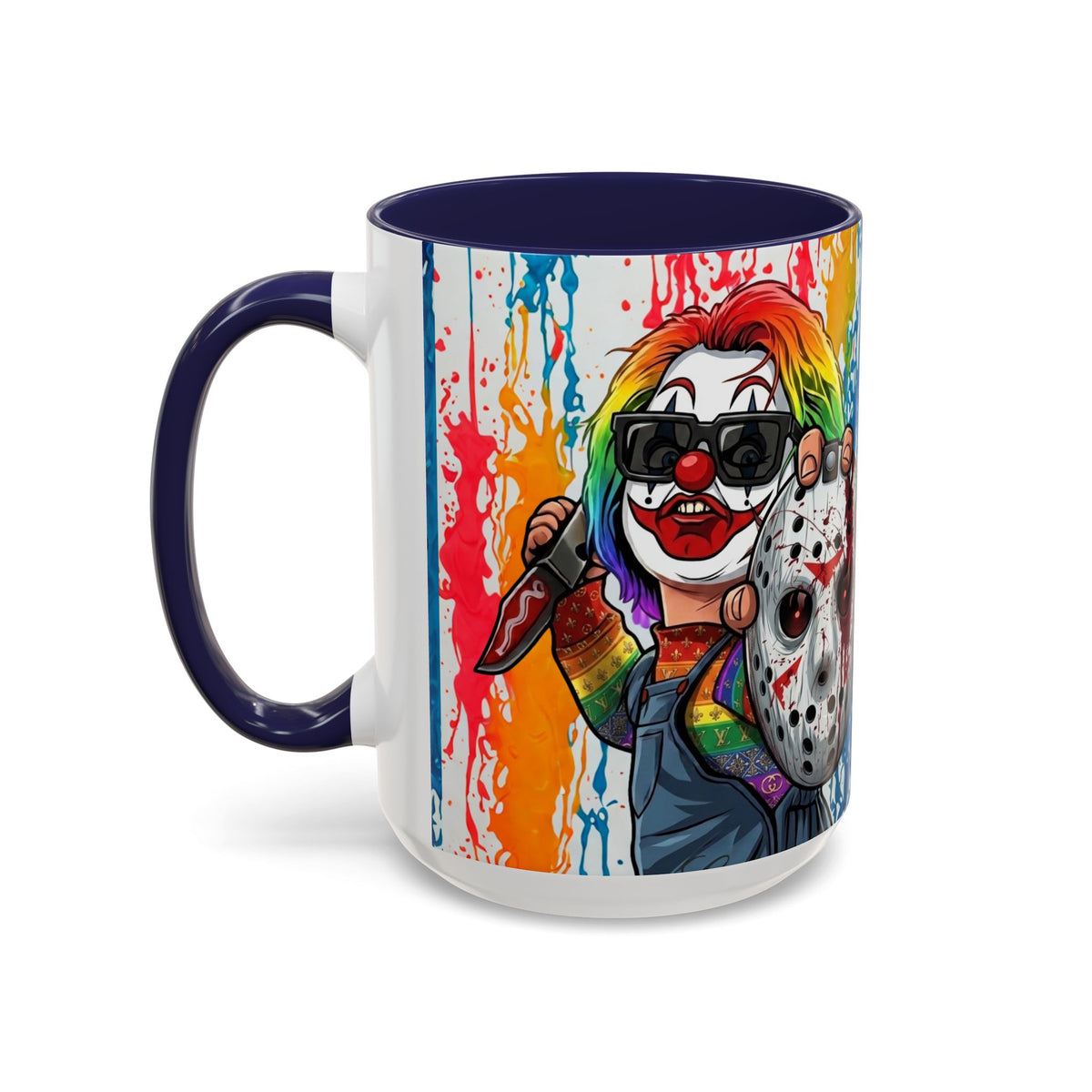 Rainbow Slasher Color Drip Designer GT Soldier Edition | Accent Coffee Mug 11oz 15oz
