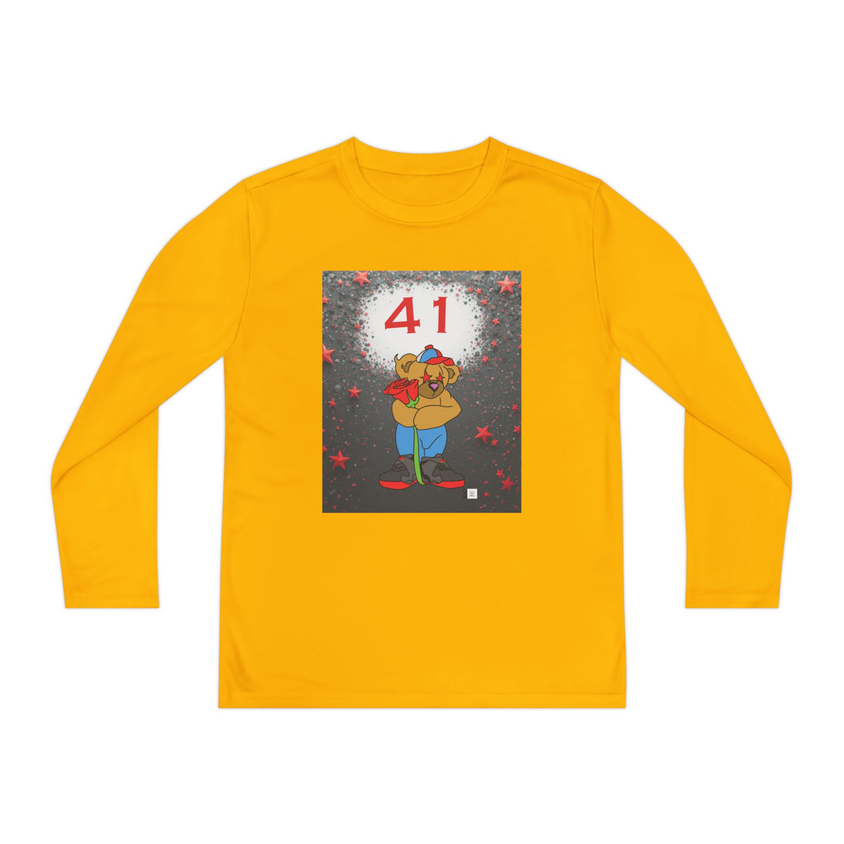 Bear Number 41 Long Sleeve T-Shirt