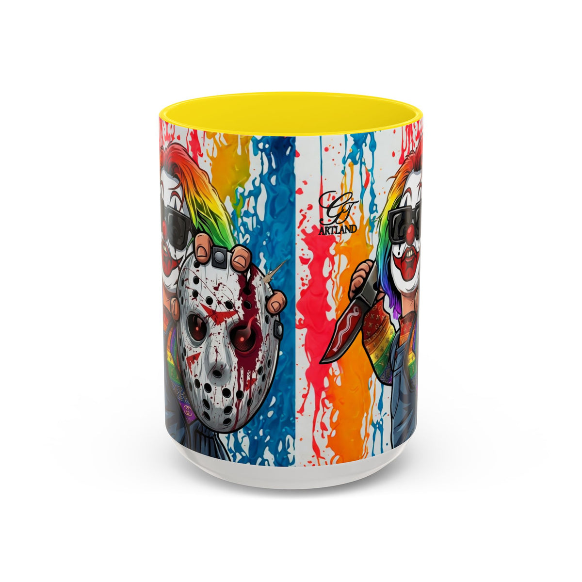 Rainbow Slasher Color Drip Designer GT Soldier Edition | Accent Coffee Mug 11oz 15oz