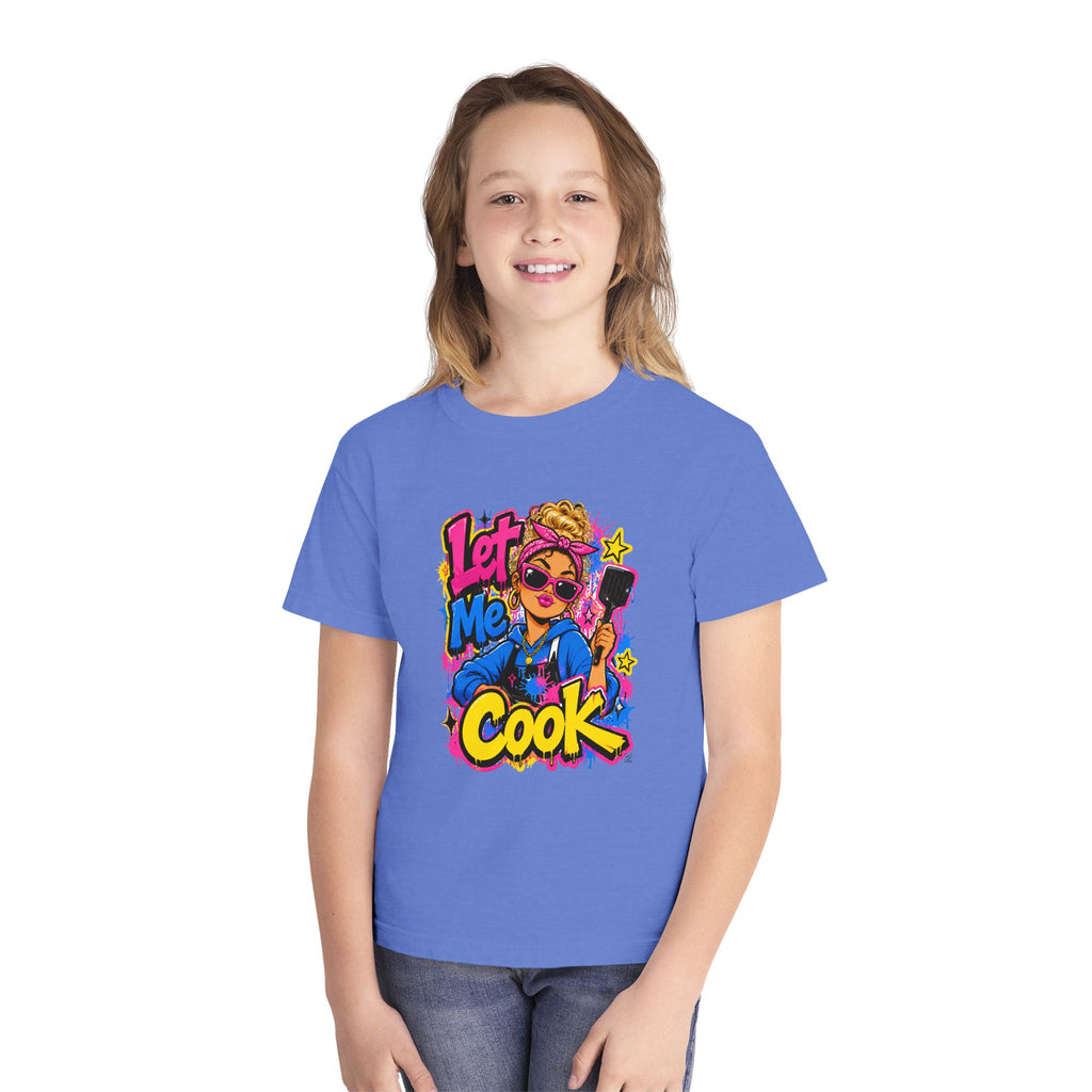 Let Me Cook Chef Girl Youth T-Shirt