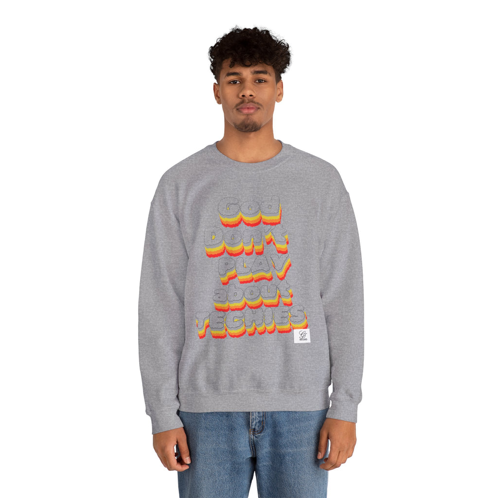 God Don't Play About Techies Unisex Crewneck Sweatshirt