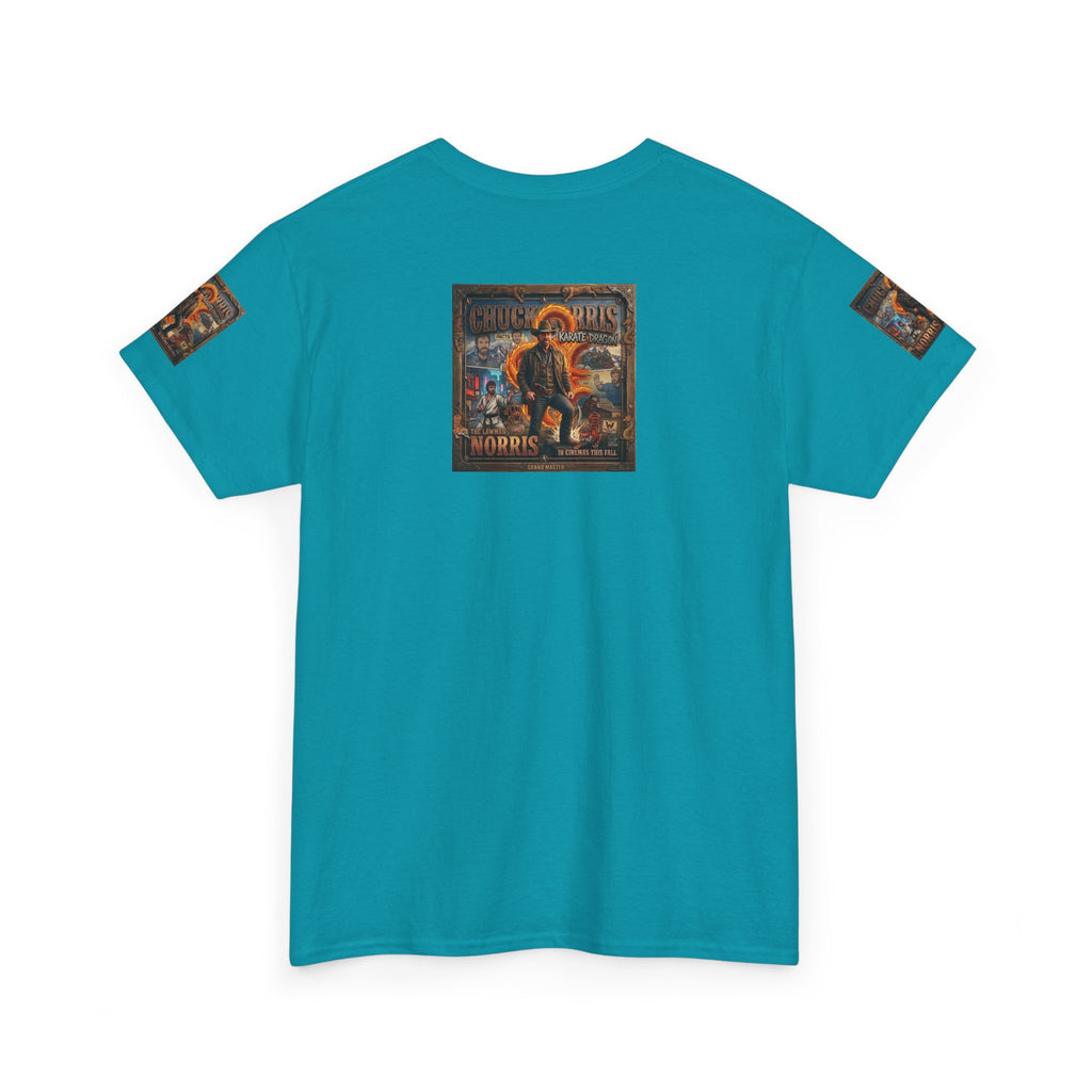 Retro Action Movie Poster T-Shirt | Vintage Fighter Hero Tee