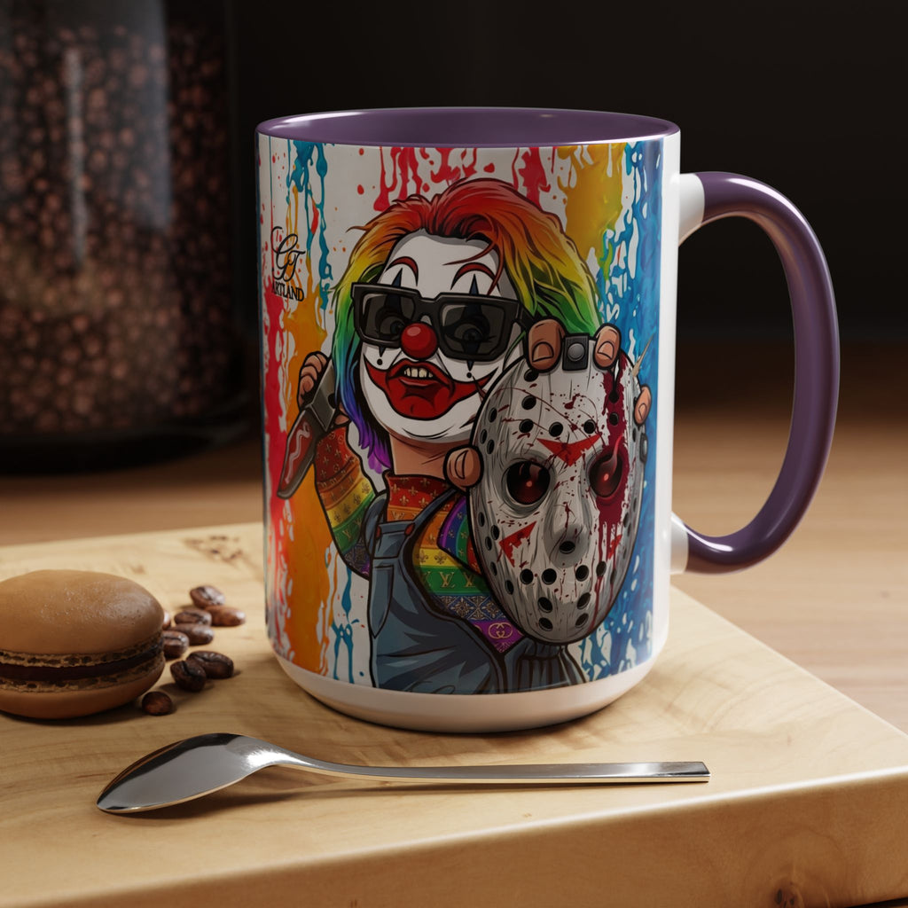 Rainbow Slasher Color Drip Designer GT Soldier Edition | Accent Coffee Mug 11oz 15oz