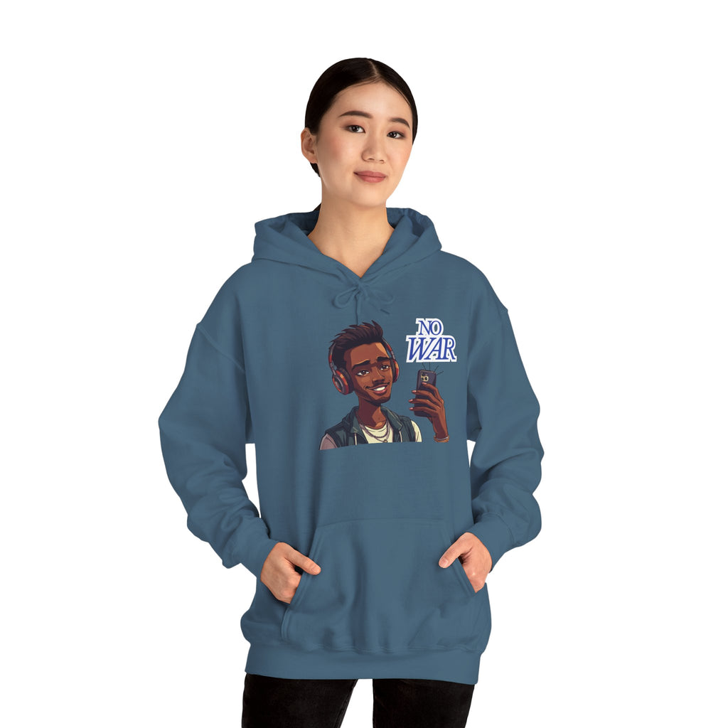 No War Unisex Heavy Blend Hoodie -Sweatshirt