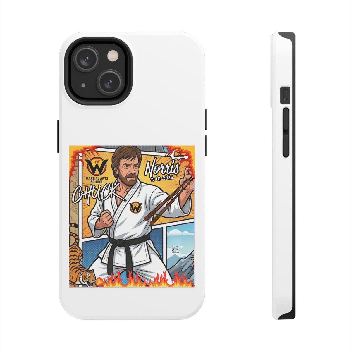 Chuck Norris Karate Tough Phone Case