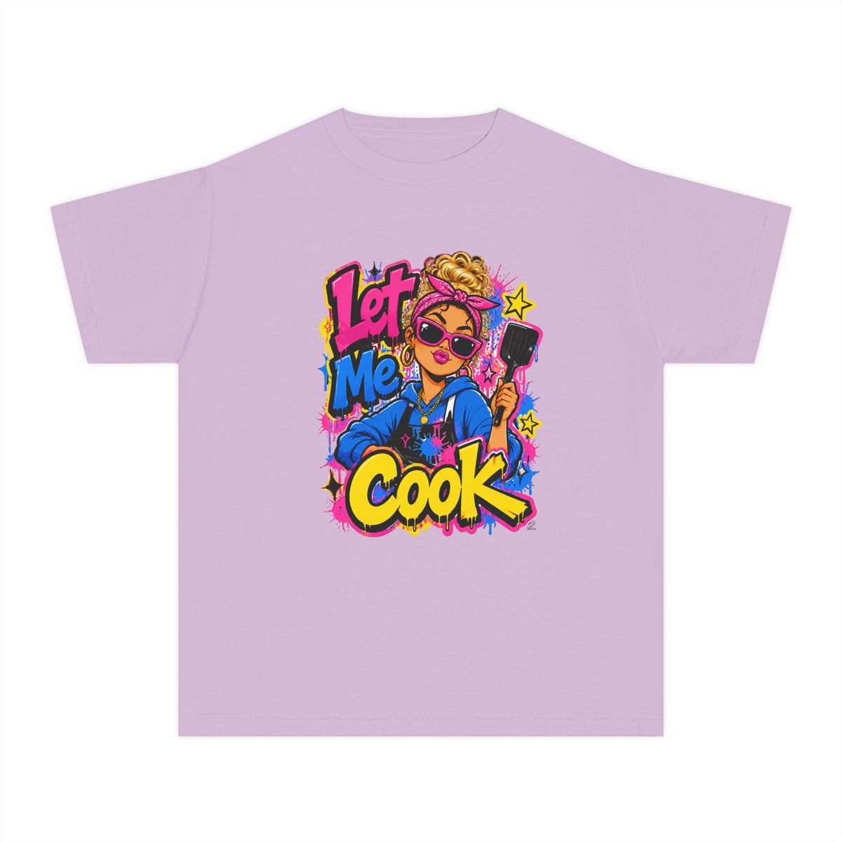 Let Me Cook Chef Girl Youth T-Shirt