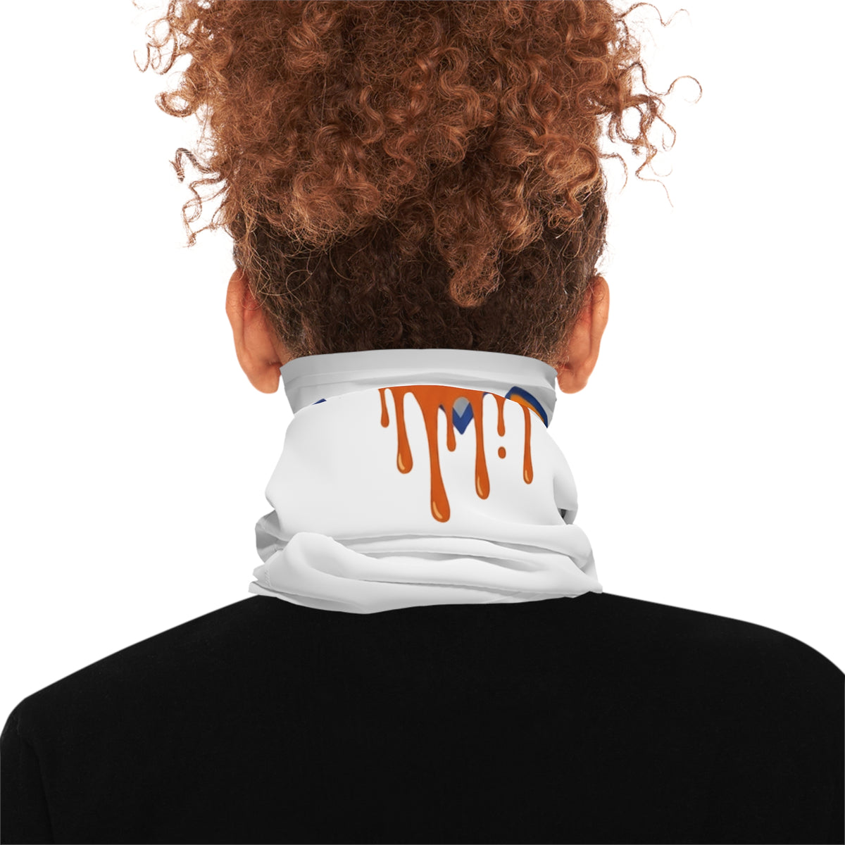 Dripping Basketball SWAG Neck Gaiter | Sports Face Covering by GT Artland