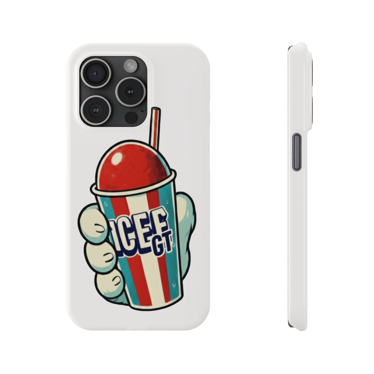 ICEE Slush Cup Slim Phone Case | Red White Blue Slushie