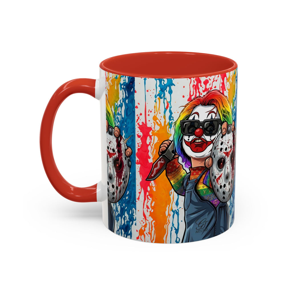 Rainbow Slasher Horror Slasher Artwork by GT Artland