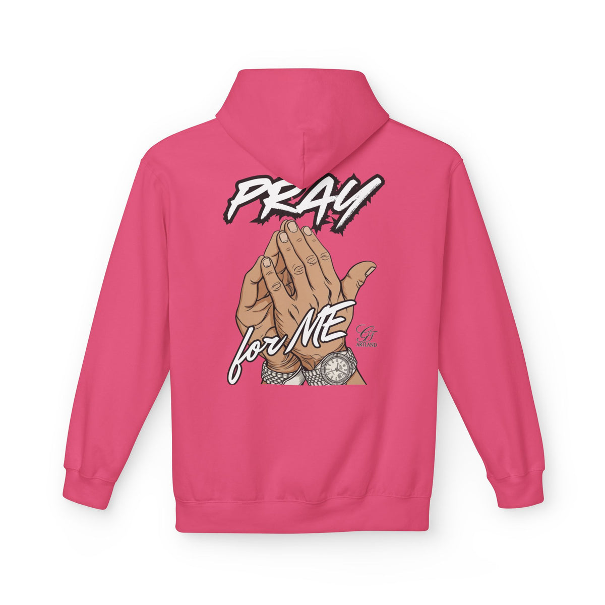 Praying Hands Pray For Me Hoodie | Religious Faith Streetwear